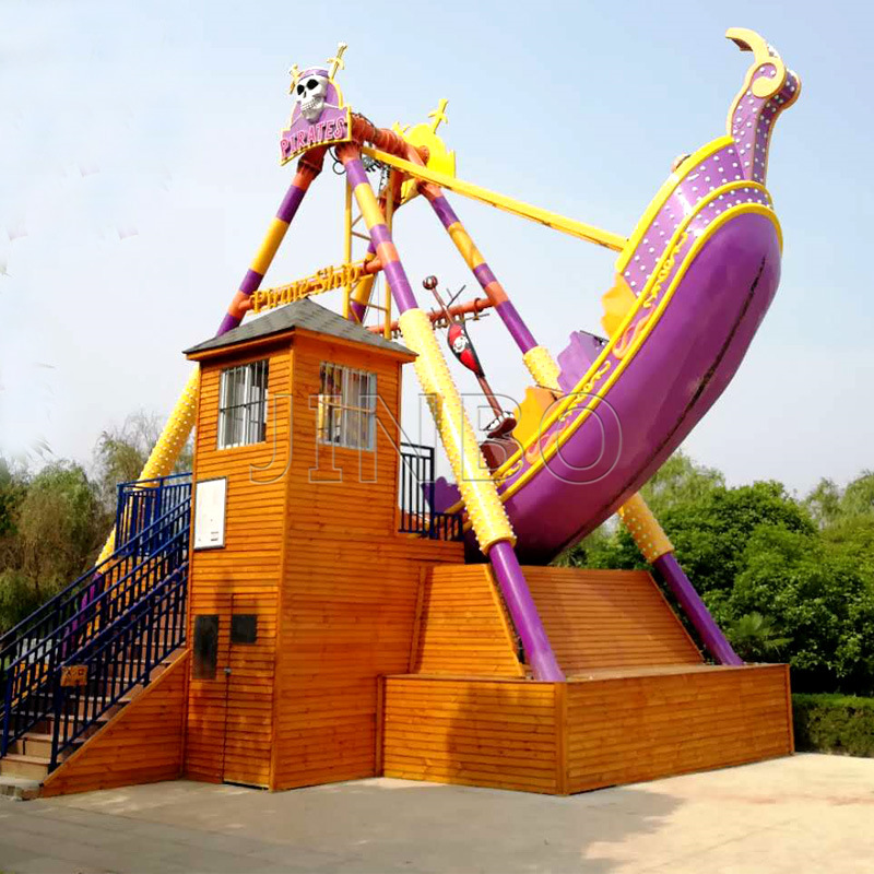 室外大型电动玩具玻璃钢冰雪海盗船游乐园游乐项目厂家定制价