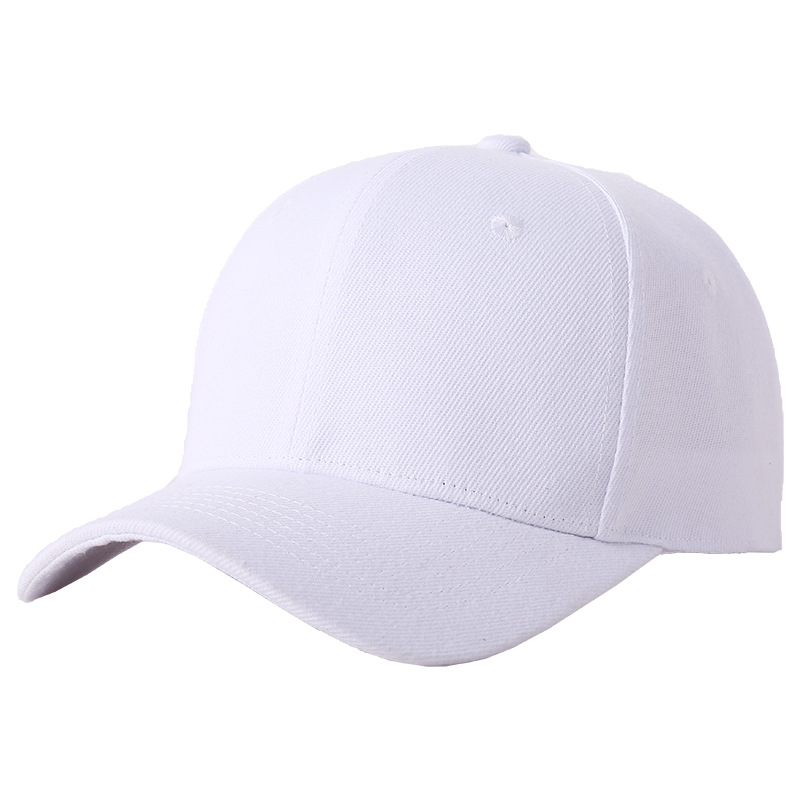 Pure Cotton Hat Custom Logo New Embroidery Baseball Cap Sports Outdoor Peaked Cap Sunshade Advertising Cap Wholesale