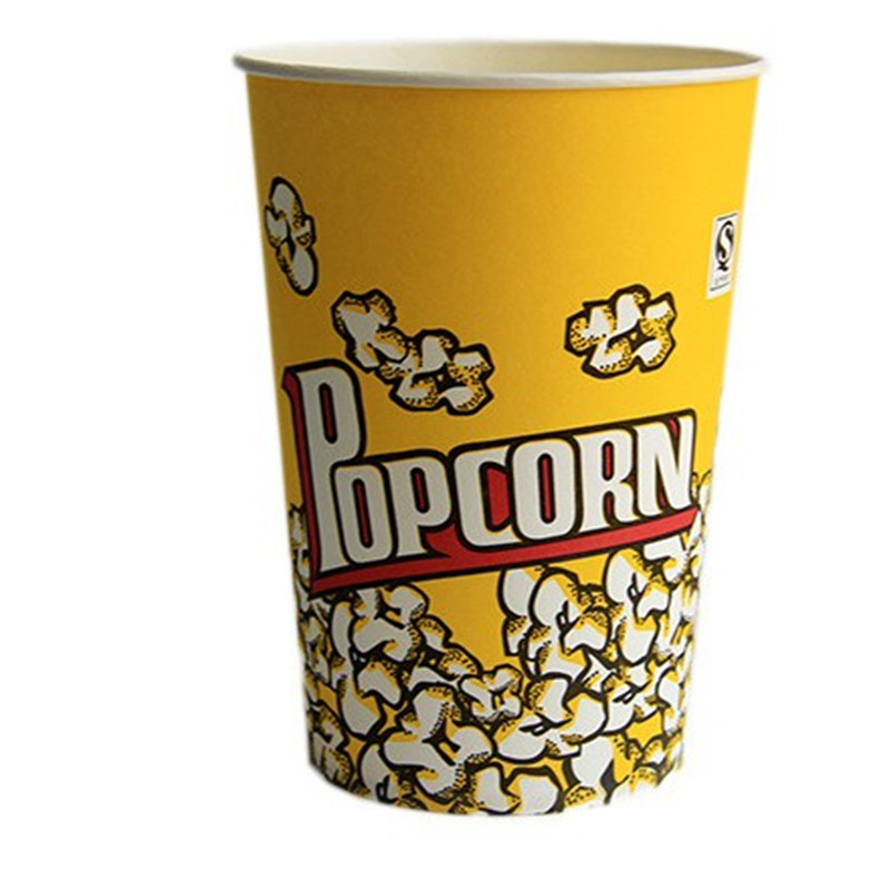 玉米32爆米花桶用小星星袋一次性透明塑料包装袋500个一捆送扎丝