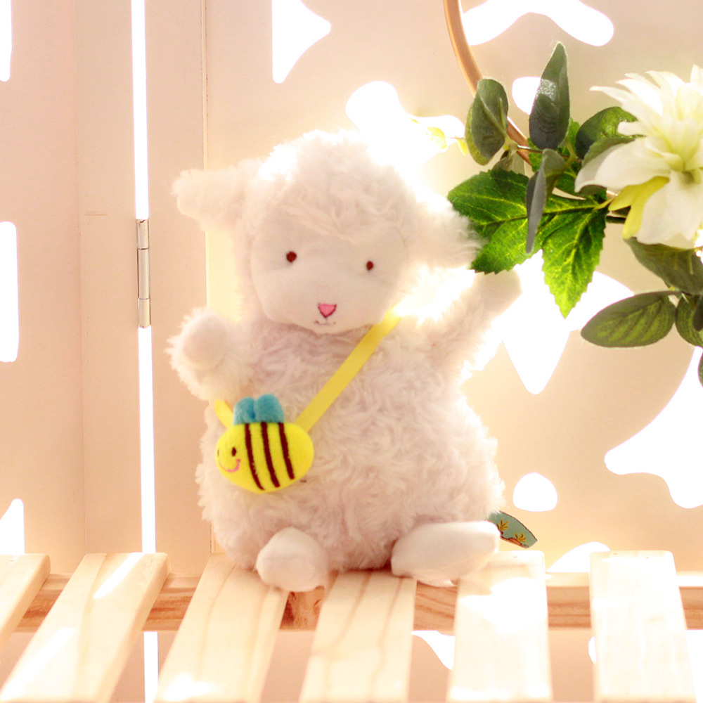 抖音小羊学院风小羊玩偶衣服穿衣娃娃服饰蜜蜂胡萝卜套装可代发3