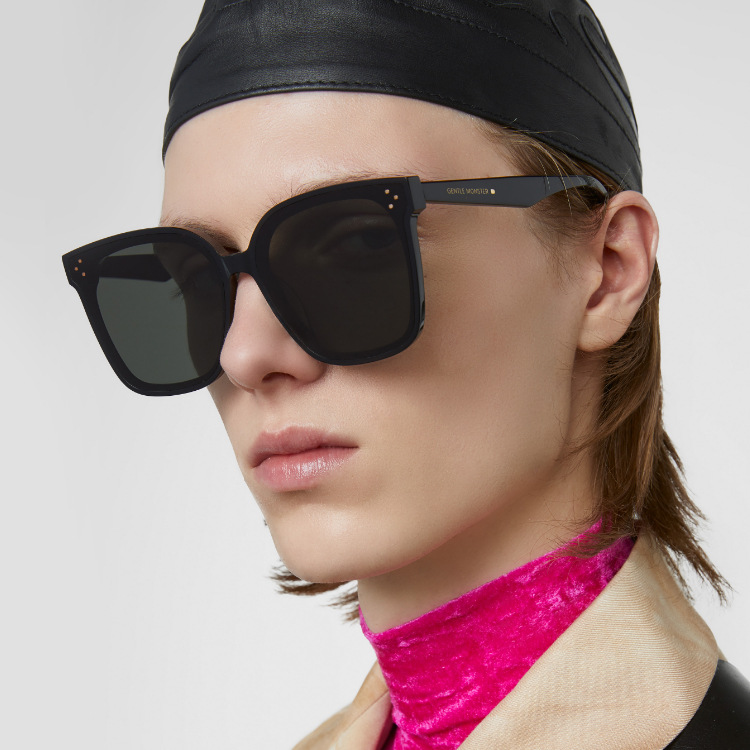 2020新款gm太阳镜男女通用板材大方框防紫外线墨镜her明星同款潮