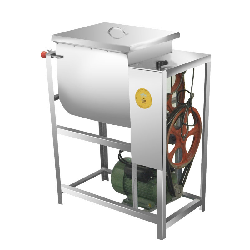 厂家直销活面和面机加厚款全自动电动商用多功能不锈钢面粉搅拌机