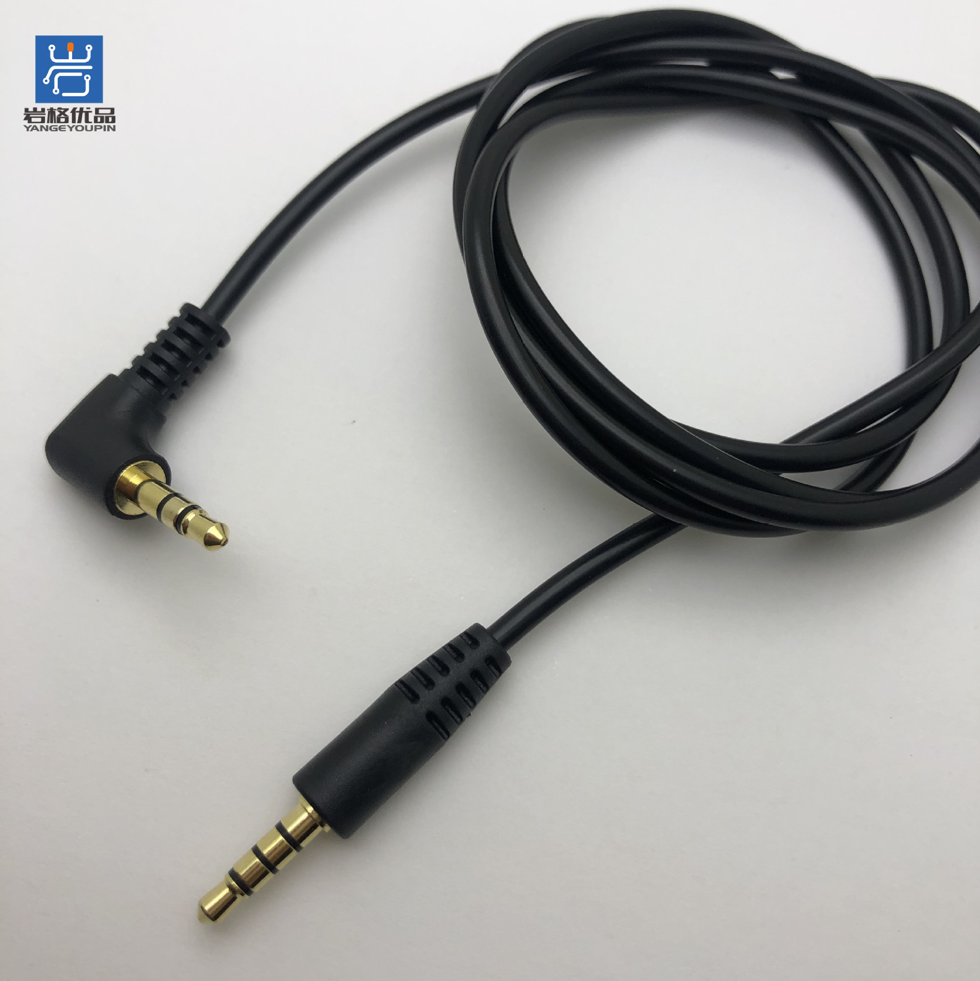 手机录音线3.5mm三极转四极trs-trrs适用于boya博雅麦克风线