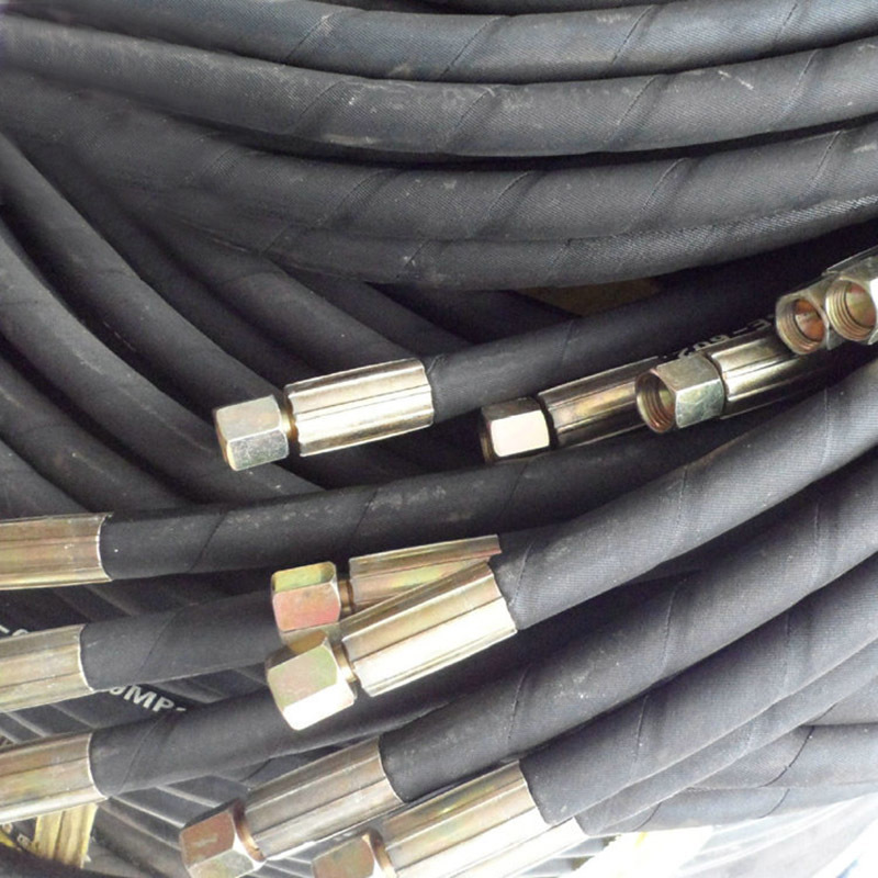 高压油管 高压钢丝缠绕胶管 高压钢丝编织胶管 厂家直销