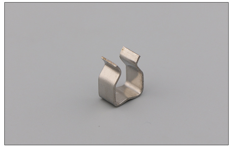 塑料夹子弹簧片定做不锈钢塑料夹衣架夹子卡扣弹片0.5不绣钢夹片