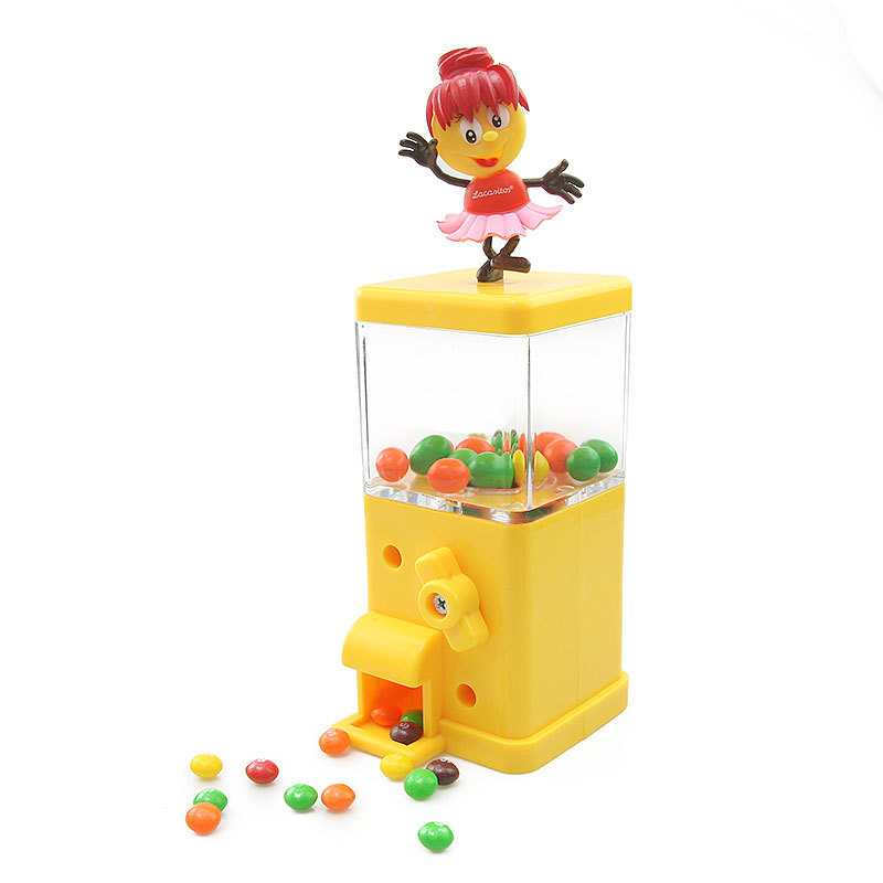 糖果机小型彩虹糖摇摇机糖豆机创意儿童益智零食玩具厂家批发定制