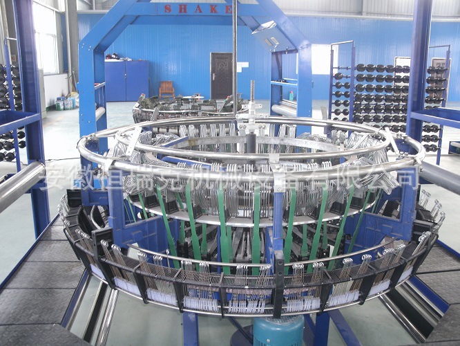 厂家直销网袋生产机器设备网眼机网袋编织机自动变频网眼袋圆织机