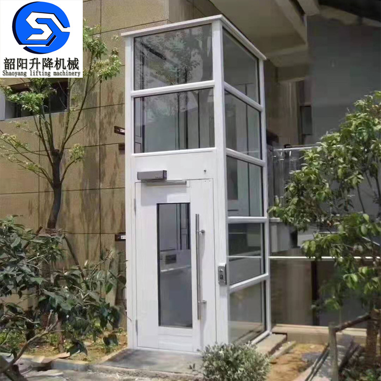 住宅家用电梯液压观光别墅电梯家用小型电梯二层微型家用电梯