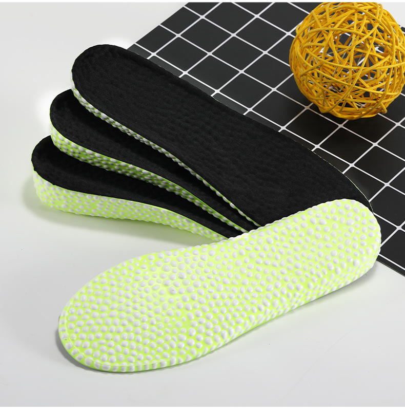 新款运动爆米花增高鞋垫男跑步减震透气吸汗加厚boost3.5cm