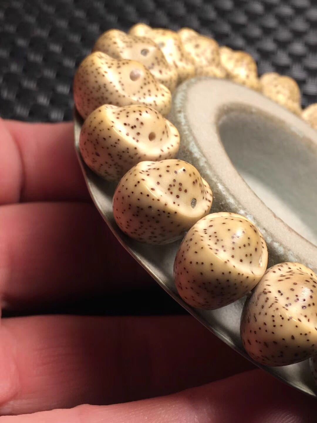 星月菩提手串 纯手工雕刻 星月菩提雕刻元宝籽 此链接为定制款