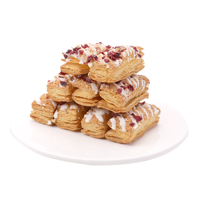 一艺食品塔塔酥蔓越莓千层酥手工松塔办公室休闲食品网红零食批发