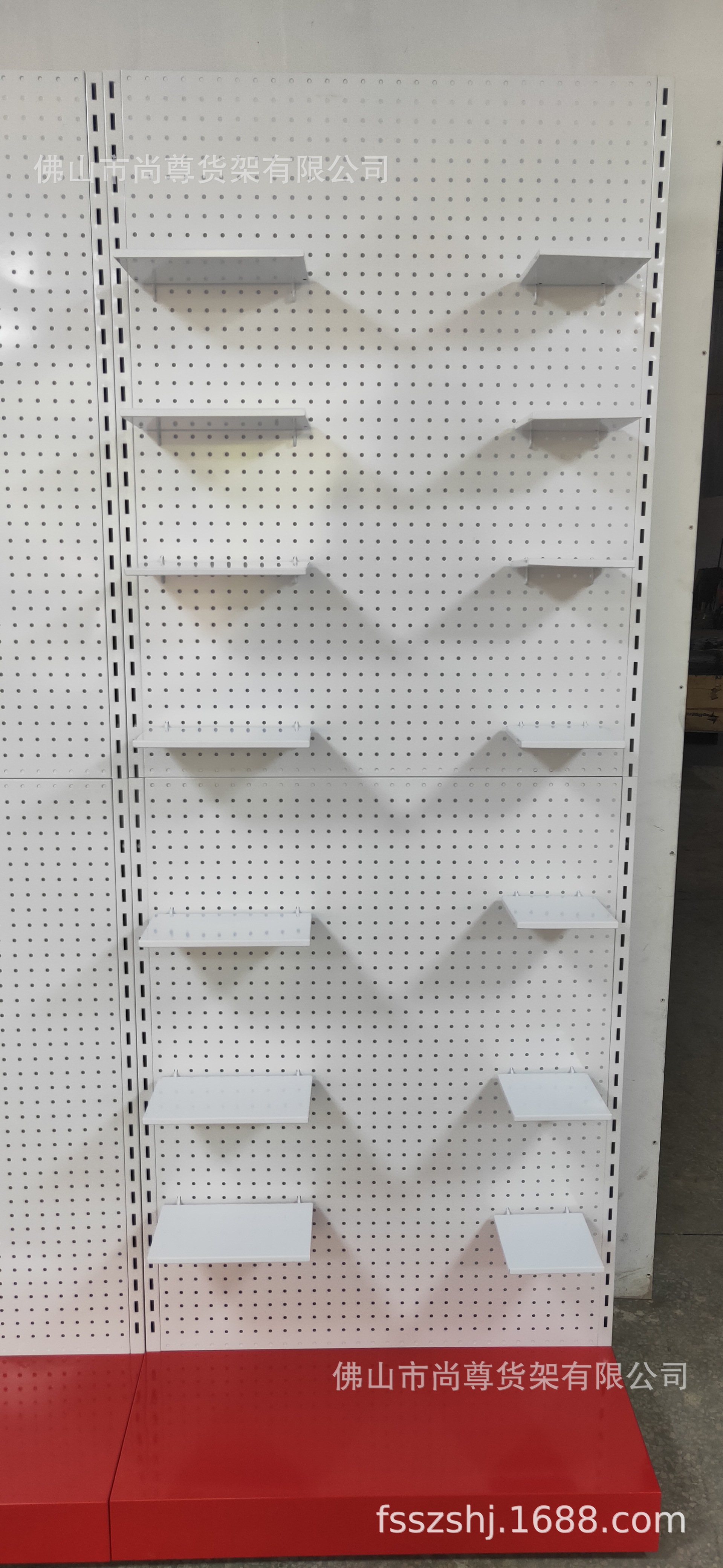 金属洞洞板组合架子 汽车配件用品展架 五金工具展示货架厂家定制