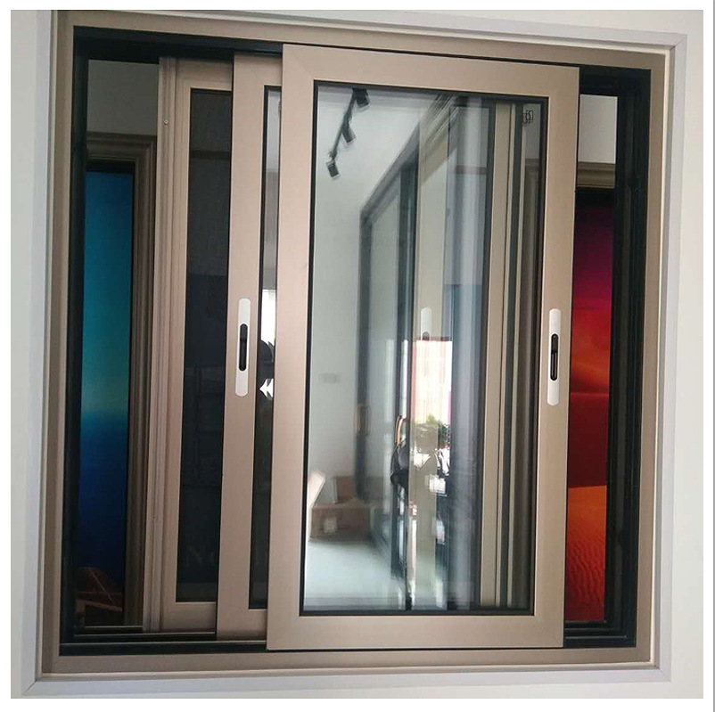 窗铝合金卧室防蚊系统推拉窗双层玻璃隔音隔热窗铝合金门窗厂家批发