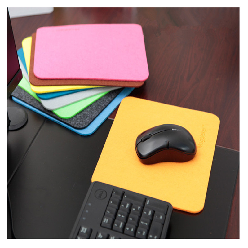 厂家直销精品鼠标垫可爱鲸鱼绵羊造型毛毡鼠标垫 时尚创意鼠标垫