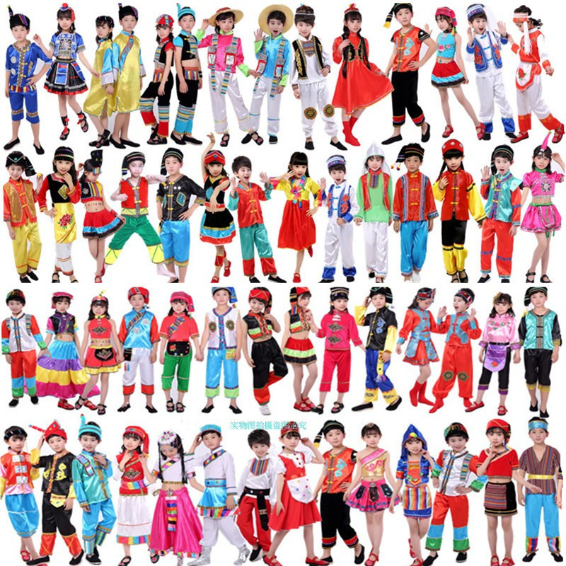 小孩民族服装