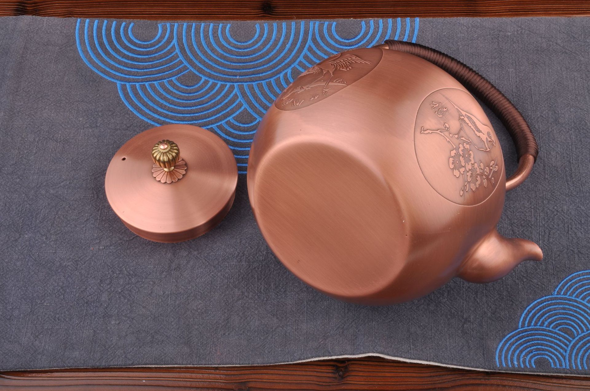 6l养生泡茶铜壶功夫茶具茶壶