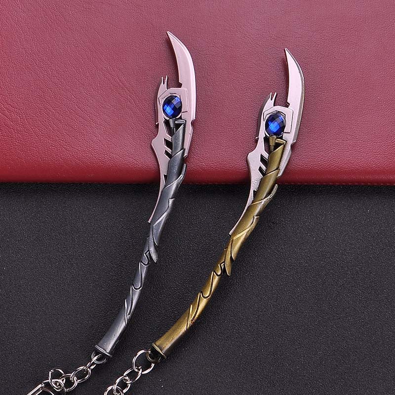 批发新品复联4 洛基武器模型心灵宝石权杖金属钥匙扣创意礼品挂件