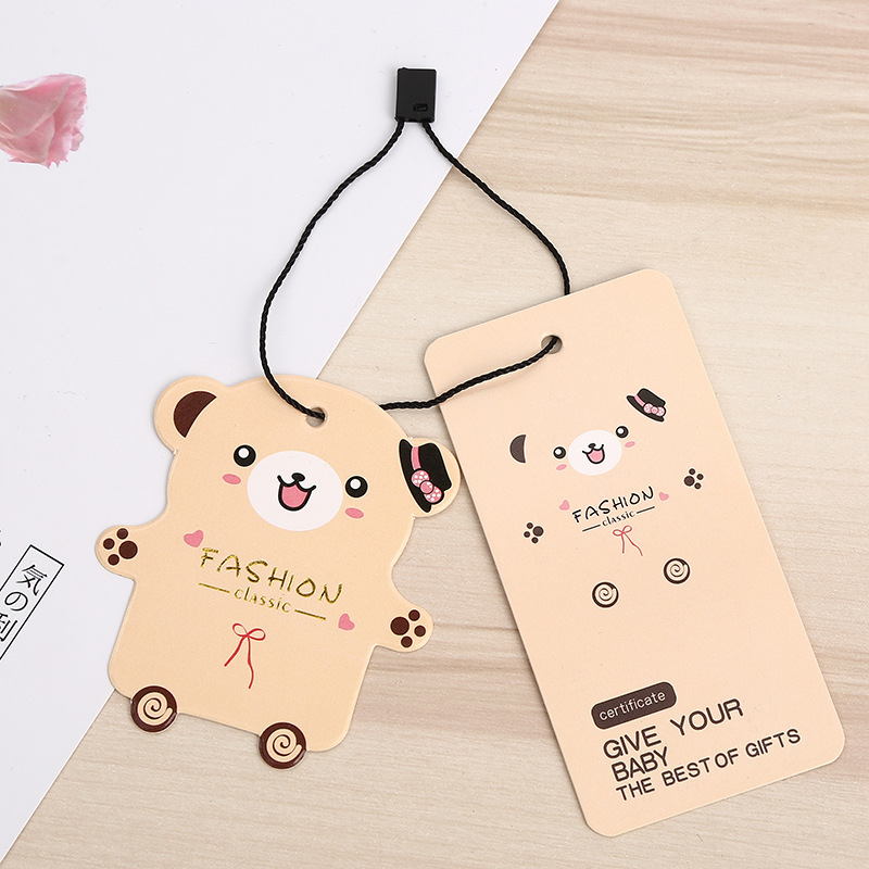 吊牌定做设计定制创意服装吊牌男女装商标标签挂牌印刷吊卡厂家