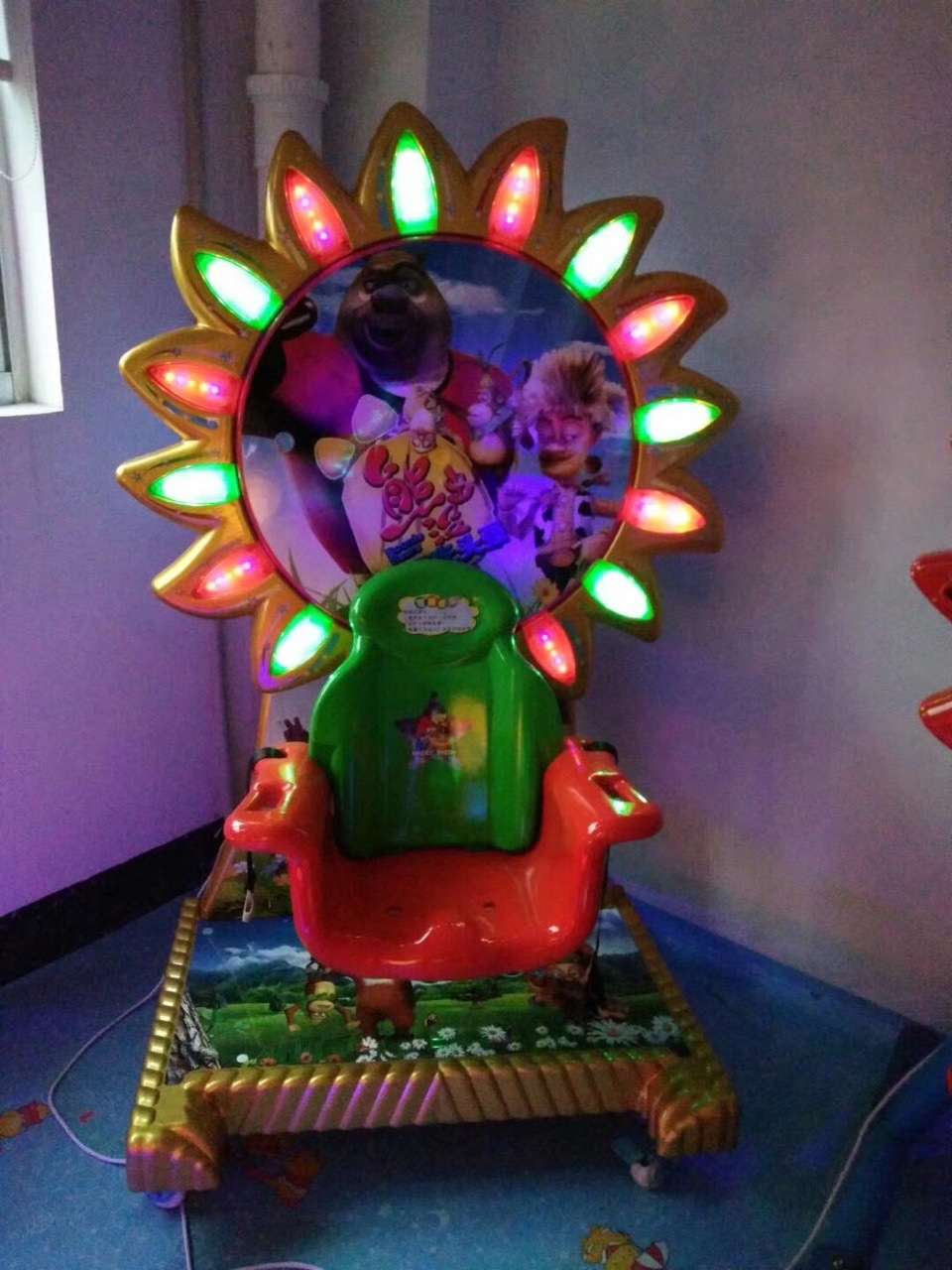 超市门口儿童电动投币摩天轮摇摇车kt摩天轮摇摆机商用扫码摇摇机