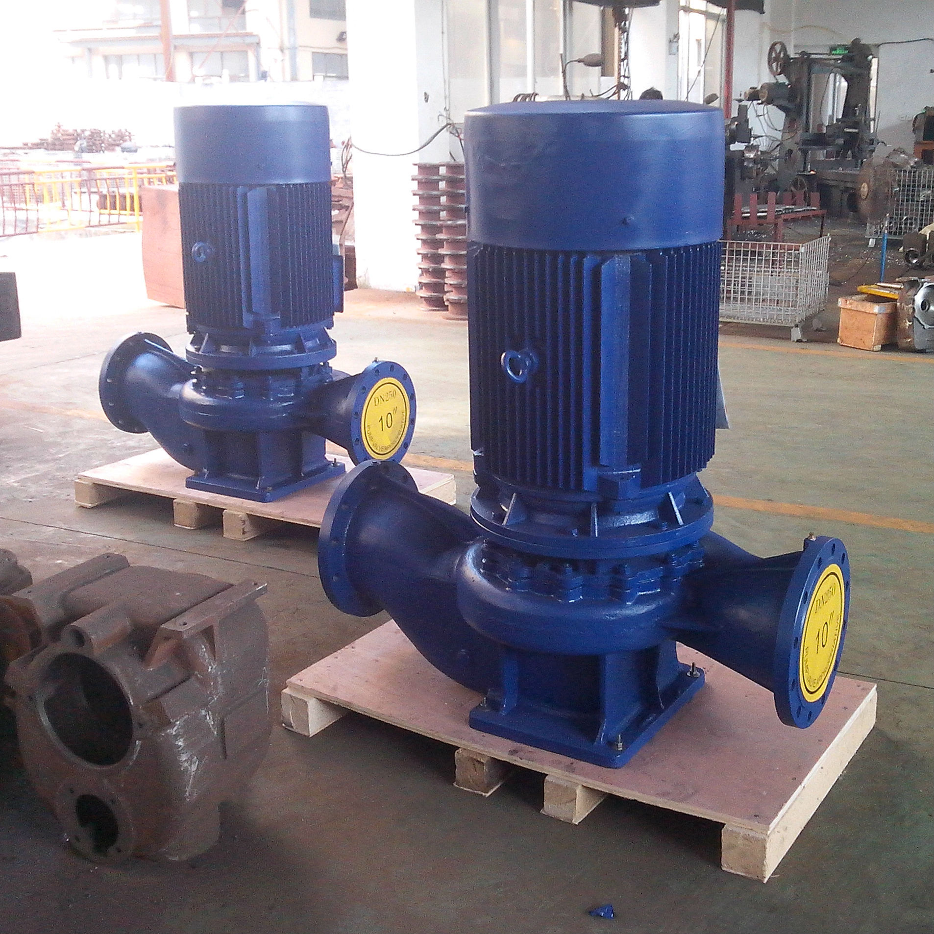 厂家供应isg125-200b 型立式管道离心泵/管道循环水泵/管道加压泵