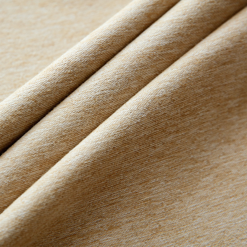 源头厂家现货风格款雪芙绒遮光窗帘布拼接成品窗帘批发5m6m7m规格