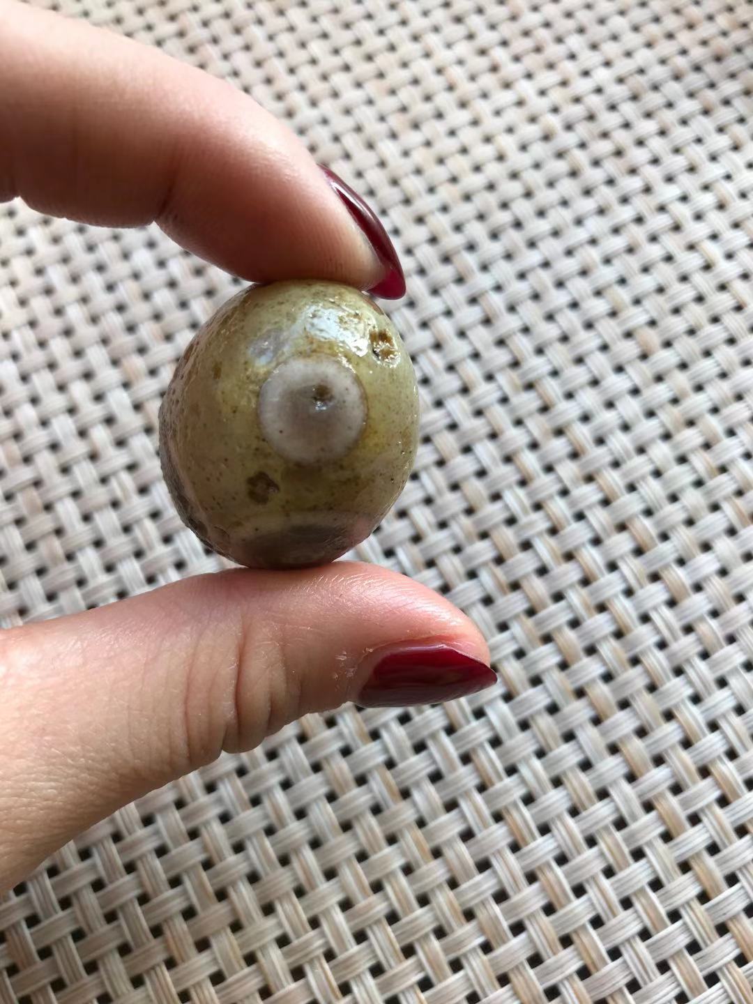 精品阿拉善戈壁原石玛瑙眼睛石