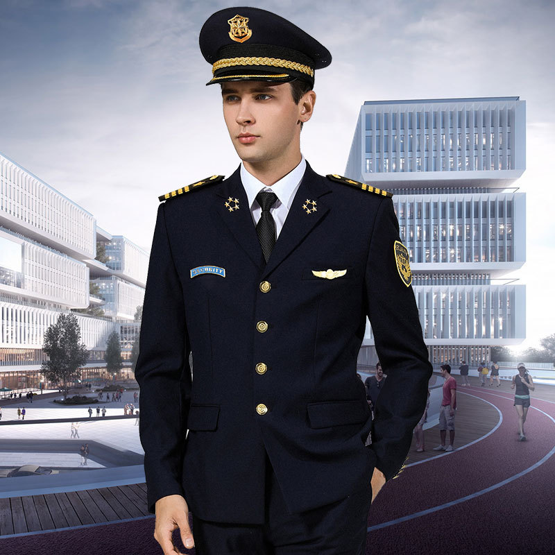 保安工作服春秋套装新式保安制服男形象岗礼宾服装工装制服