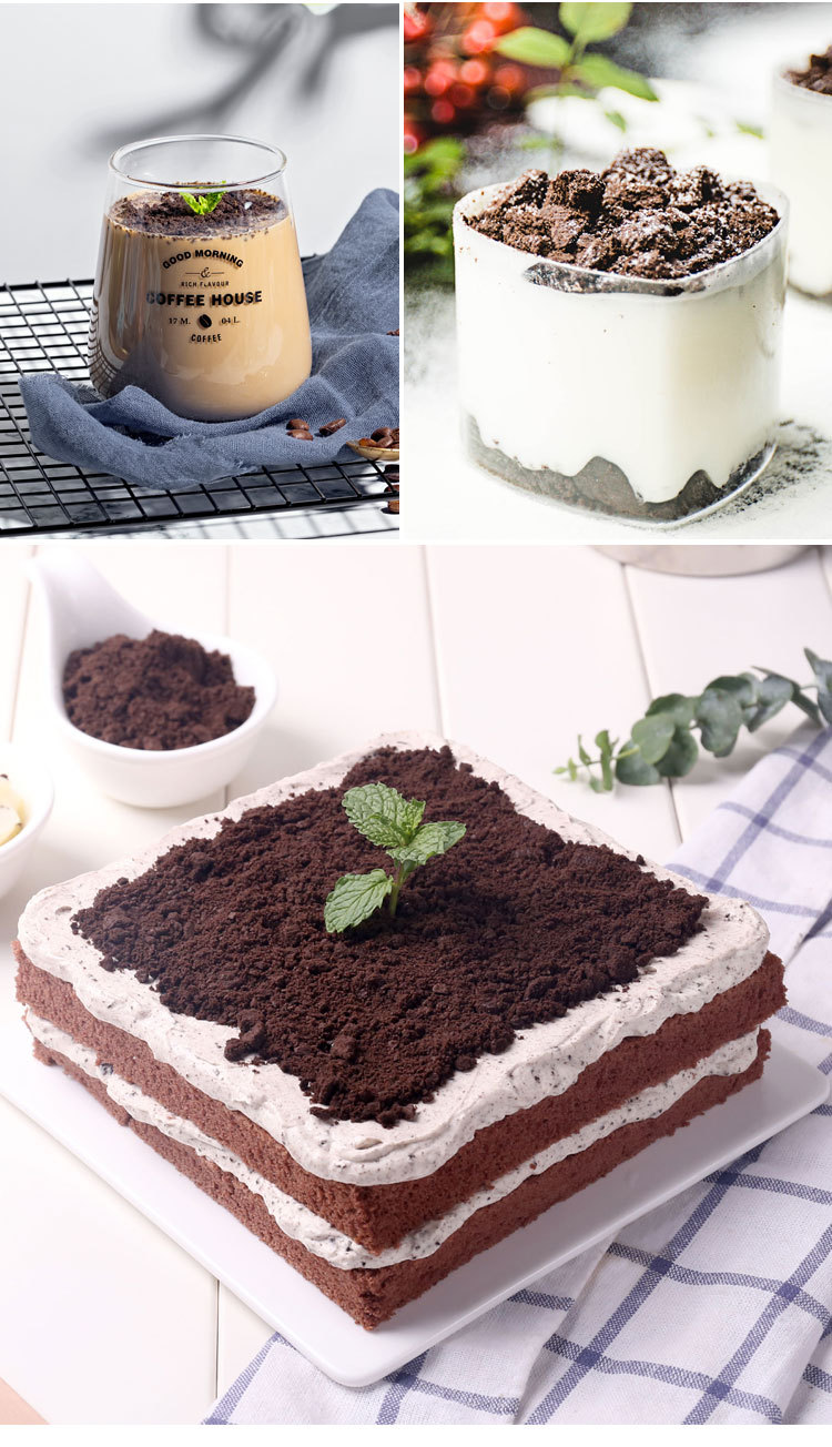 奥利奥饼干碎400g蛋糕装雪媚娘木糠杯装饰烘焙原料整箱24包