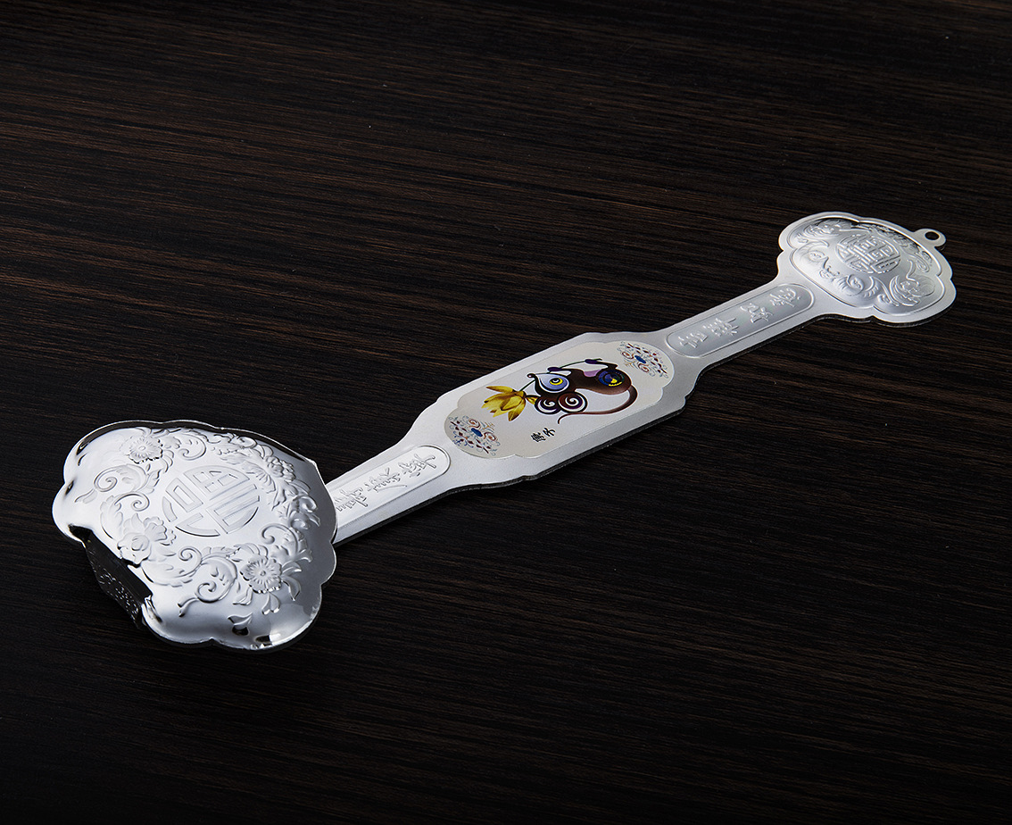 新款鼠年纯银如意 999银如意 保险公司会销礼品公司活动奖品摆件