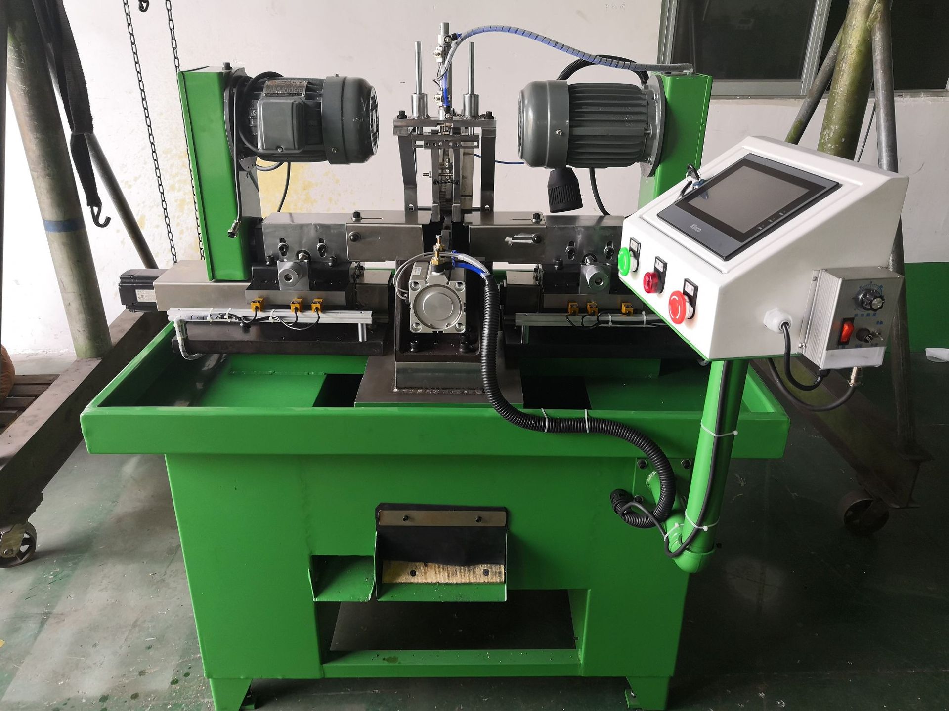 全自动伺服双头倒角机-双头倒角机生产厂家-倒角机厂家直销