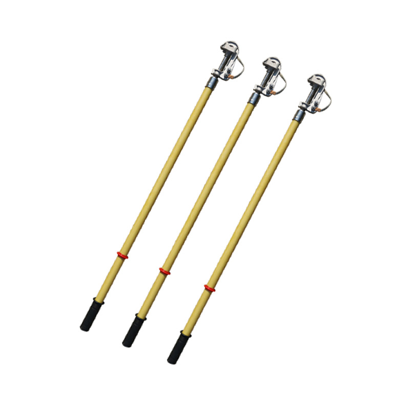 穿刺猴头螺旋接地棒 配电室电工380v低压接地线变电站用接地线棒