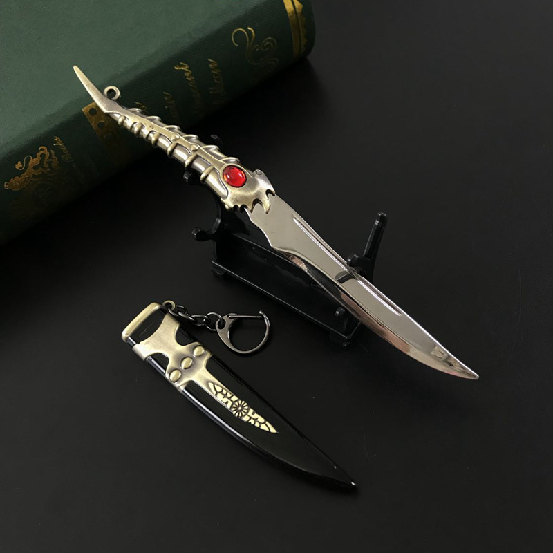 权力的游戏武器冰与火之歌史塔克家族守誓剑合金兵器模型22cm