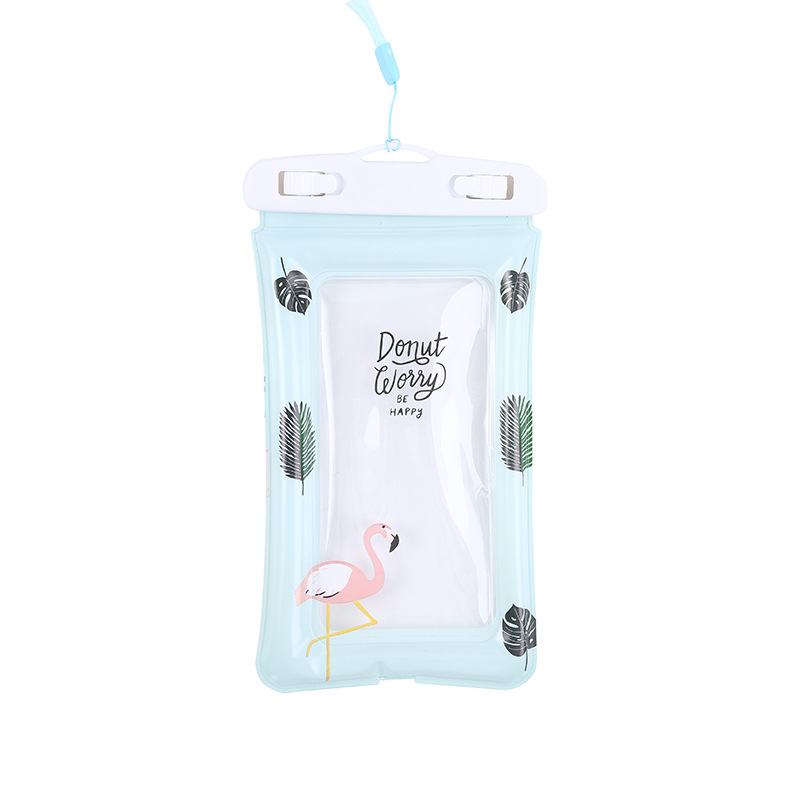 2926 Floating Airbag Inflatable Mobile Phone Waterproof Bag Touchscreen Swimming Transparent Waterproof Mobile Phone Bag Mobile Phone Waterproof Cover