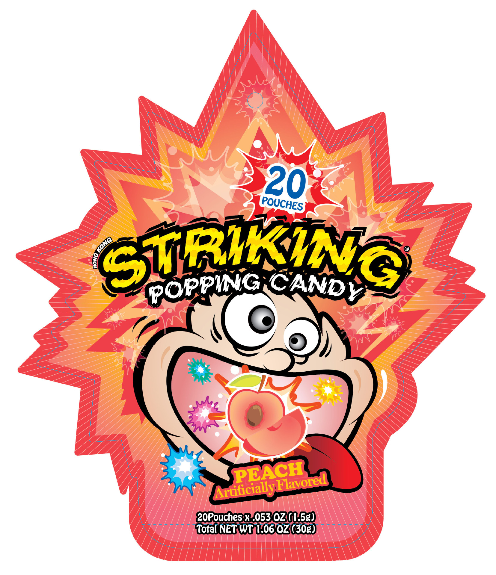 striking索劲跳跳糖30g草莓味 可乐味8090后怀旧零食糖果批发