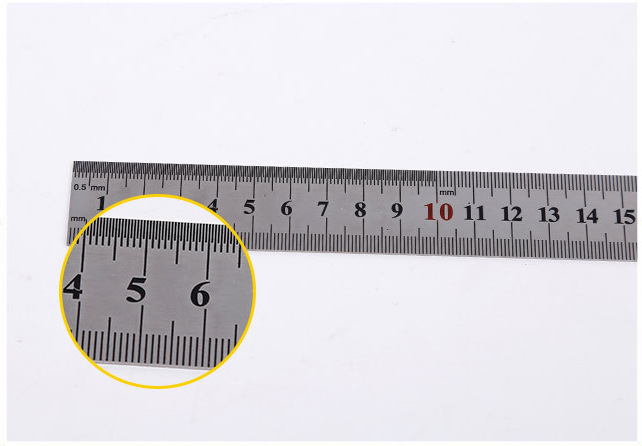 批发厚公制不锈钢钢直尺 办公学生绘图制图用尺子 测量钢板直尺