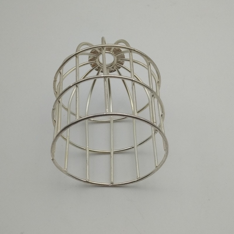 led彩灯铁艺鸟笼 铁丝工艺品串灯配件 圣诞家居装饰鸟笼挂件