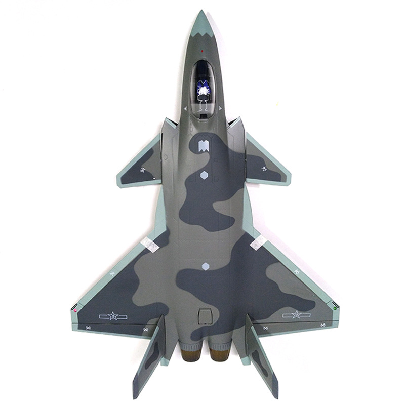 1:48歼20战斗机模型仿真合金j20隐形飞机军事模型印字退伍纪念品