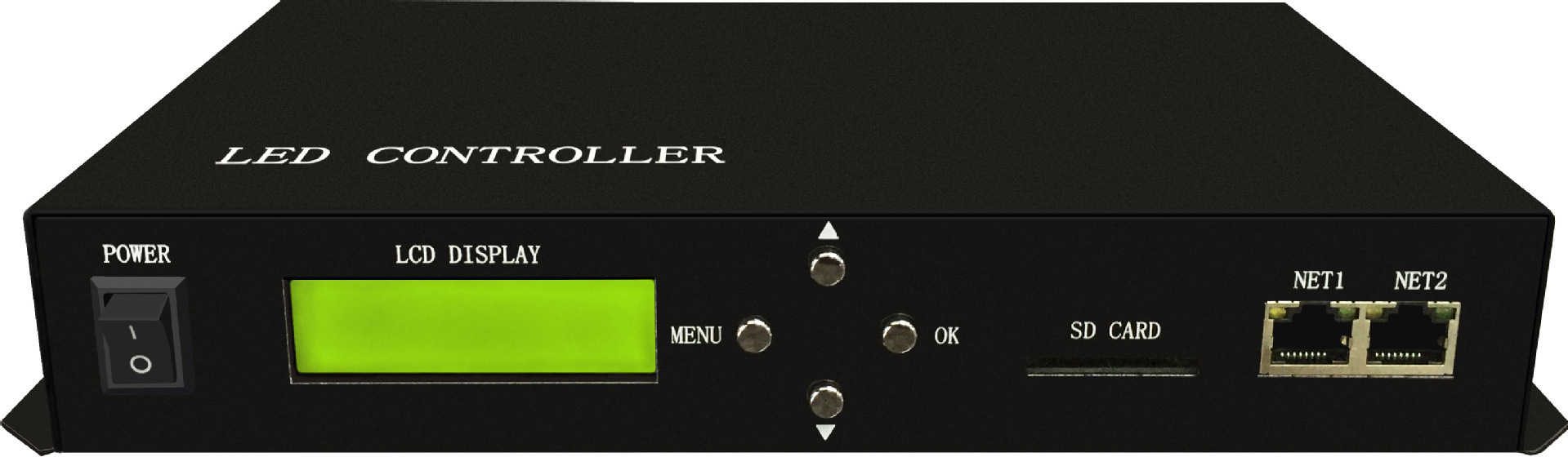 led幻彩可编程控制器 可控制dmx512 护栏管控制器 洗墙灯控制器