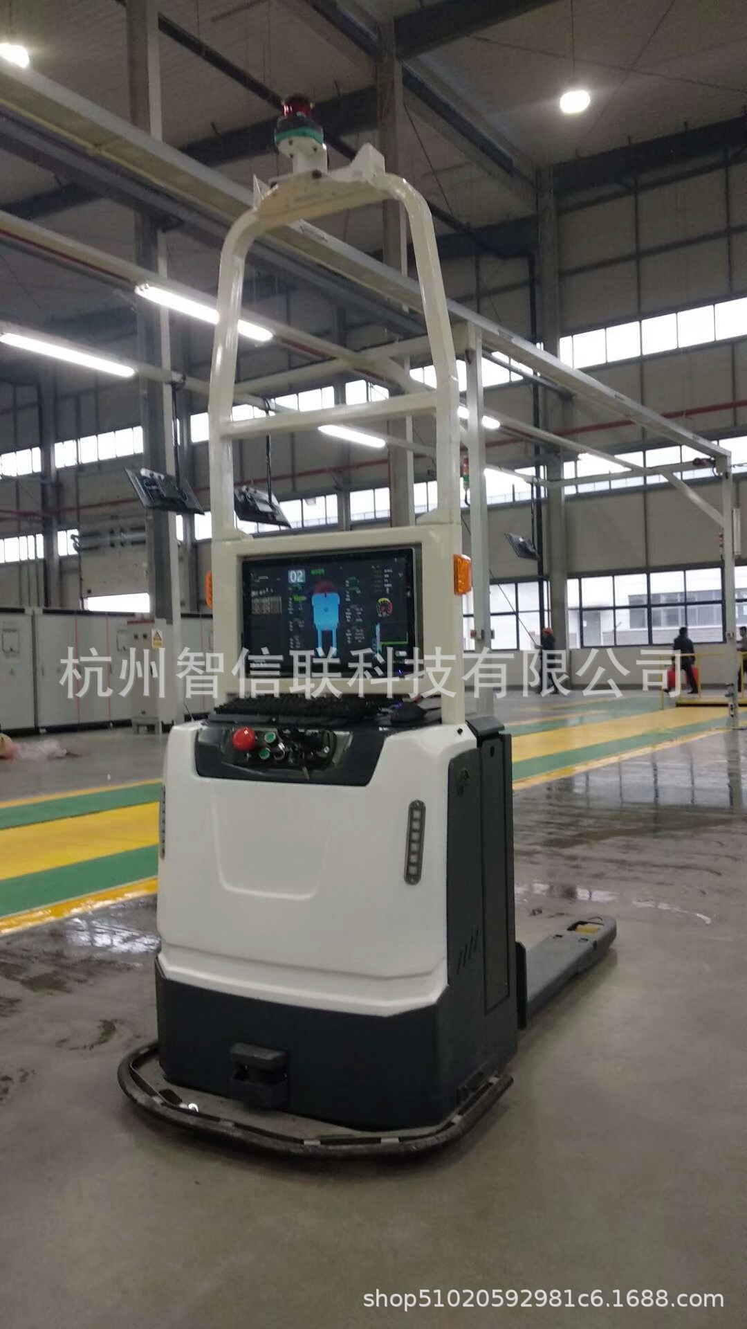 mini agv小车无人搬运车工厂物流台车配送二维码智能运输车机器人