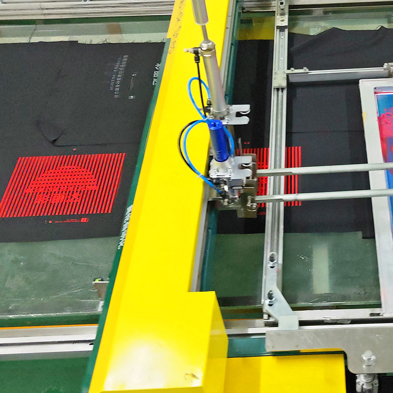 直营快步台板口罩印花机 平面丝印机 转盘丝印机 全自动丝印机