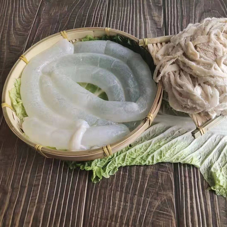 现货批发盐渍猪肠衣13路长短把口径4850mm灌香肠家用灌香肠肠衣