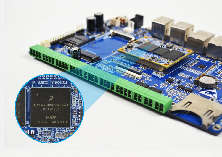 供应imx6ul开发主板 linux工控电脑主板物联网安检闸机工控主板