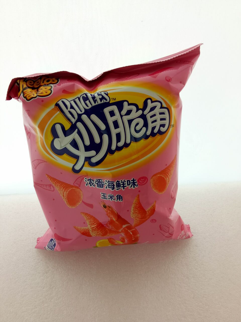 奇多40g妙脆角葱香原味/魔力碳烧/浓番海鲜/茄汁味 玉米角 批发