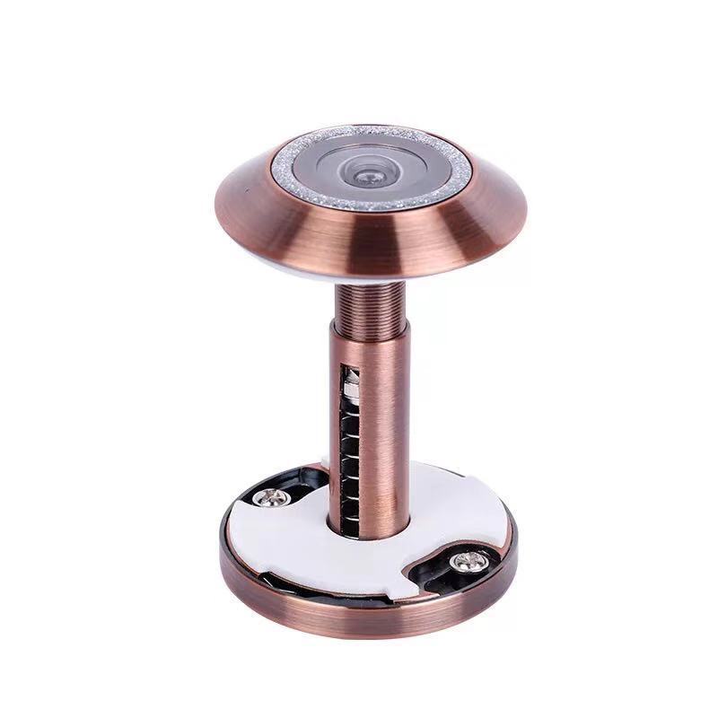 厂家直销单向锁死防撬防小偷防盗猫眼全钢防盗门通用高清猫眼门镜