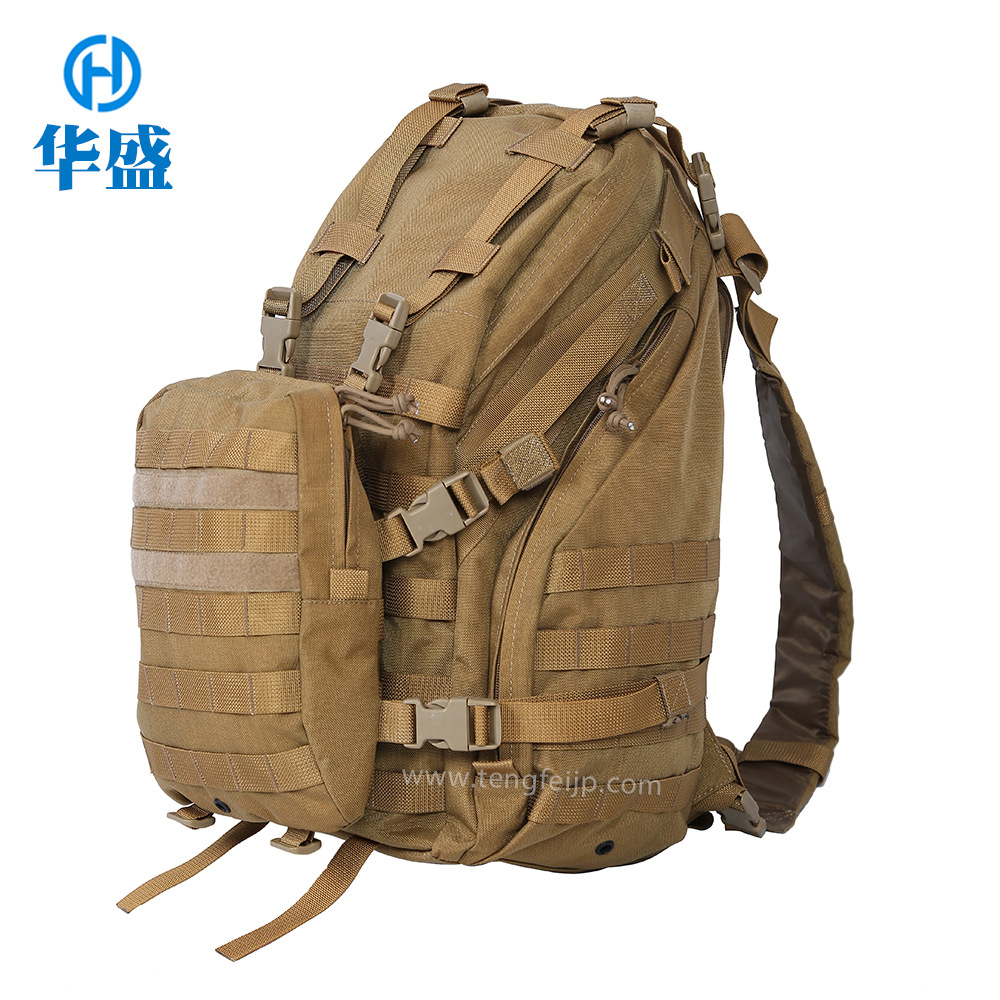 华盛 户外骑行丛林探险登山包 野外头盔装备水袋徒步包厂家批发