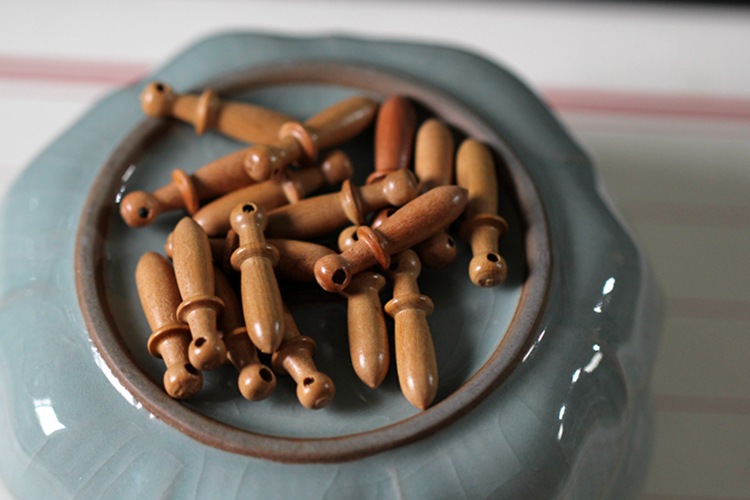 桃木棒槌 编制宝宝挂件 平安配件批发