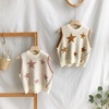 2019 spring clothes new pattern Korean Edition men and women Five-pointed star sweaters vest soft baby comfortable jacket 2019 spring clothes new pattern Korean Edition men and women Five-pointed star sweaters vest soft baby comfortable jacket