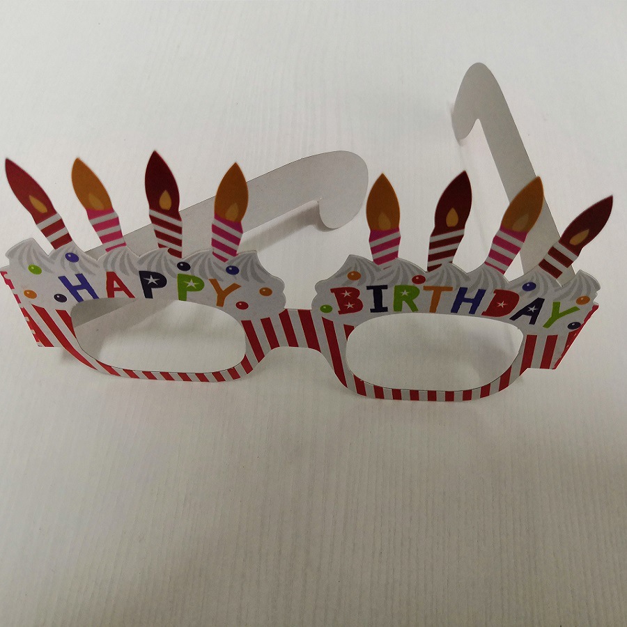 定制各类装扮纸眼镜 聚会party眼镜 2020新年庆典纸眼镜 造型眼镜