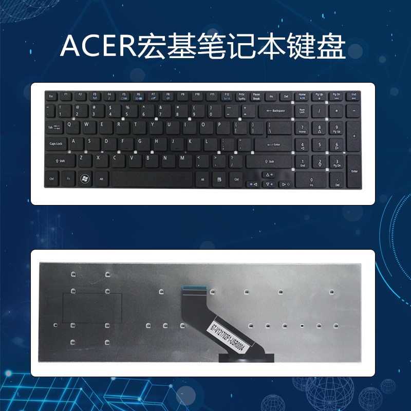 适用于宏基z5wah v5we2ms2394 q5wv8 p255 v5wc2 tmp455 p273键盘