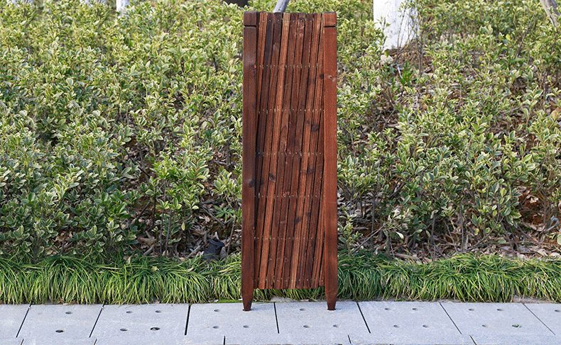 防腐木栅栏围栏木栏栅室外院子装饰户外伸缩篱笆围墙护栏室内围栏